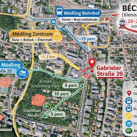 Daire Stylish Youthful In The Heart Of Moedling, Fiatalos Boldog Otthon Sziveben *