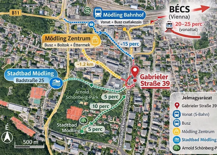 Daire Stylish Youthful In The Heart Of Moedling, Fiatalos Boldog Otthon Sziveben *